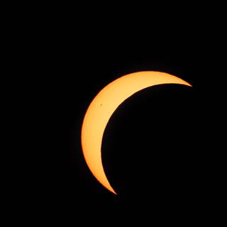 Éclipse solaire à 20 h 15